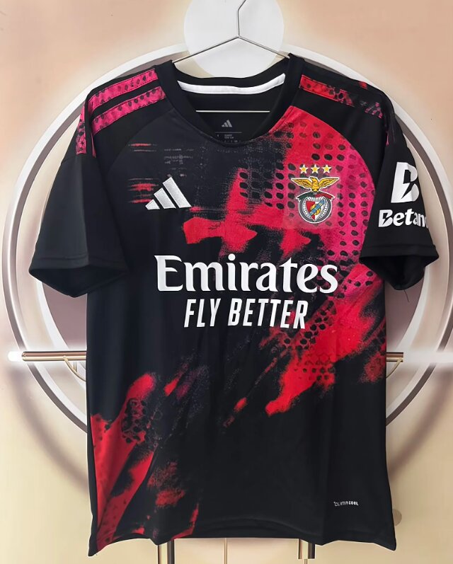 AAA Quality Benfica 26/27 Third Black/Red Soccer Jersey